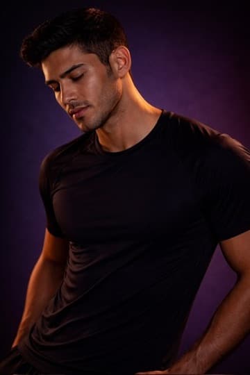 Person in focused, calm state