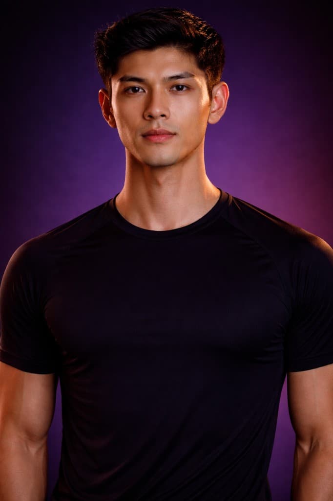 Person in focused, calm state